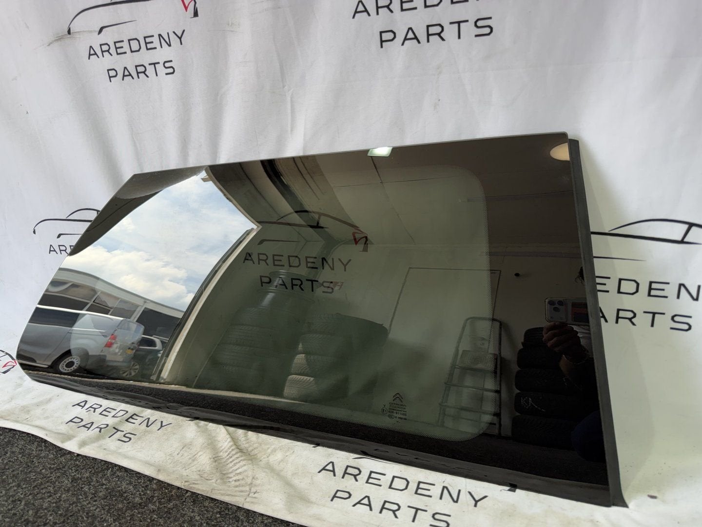 Citroën C4 Cactus Portierruit Rechts Achter 43R-011595, Ophalen, Gebruikt, -, -