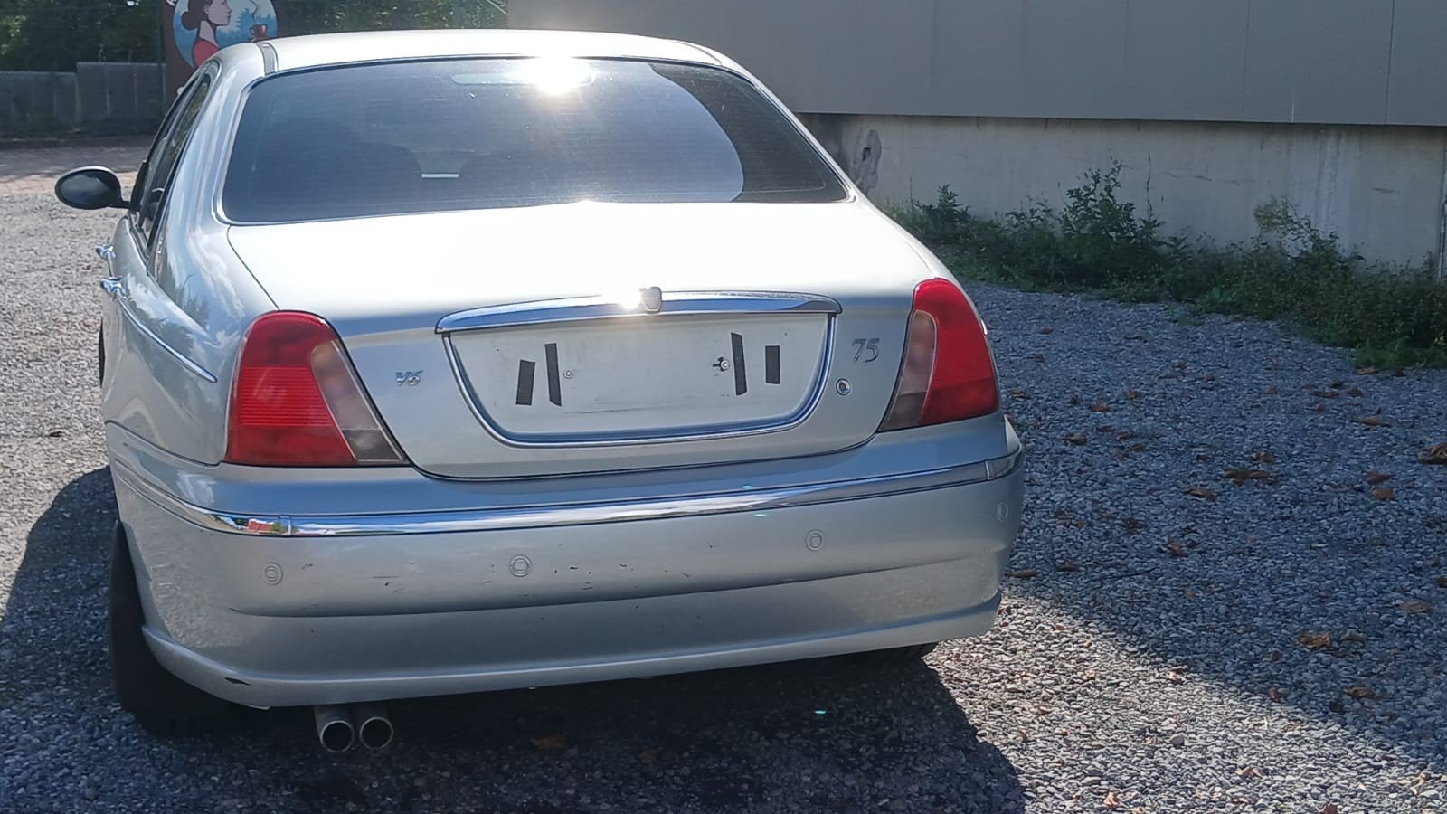 Nice Rover 75 2.0 Essence Automatique Approuvé à Vendre, Autos, Cuir, Argent ou Gris, Beige, Berline