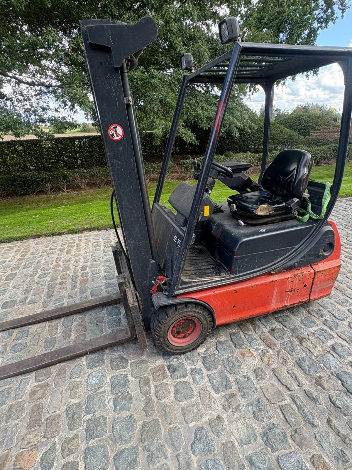 Linde heftruck in goede staat, Ophalen, Heftruck