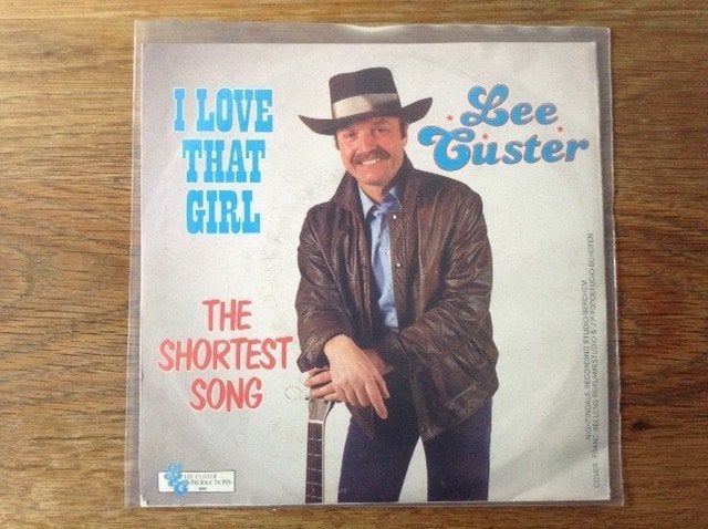 single lee custer, Enlèvement ou Envoi, Pop, Housse de protection extérieure, 7 inch