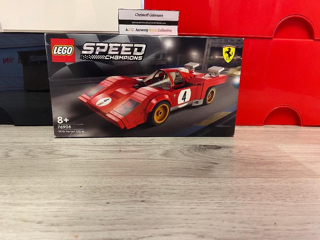 Lego Speed Champions - 76906 - 1970 Ferrari 512 M, Ophalen, Lego, Nieuw, Speed Champions