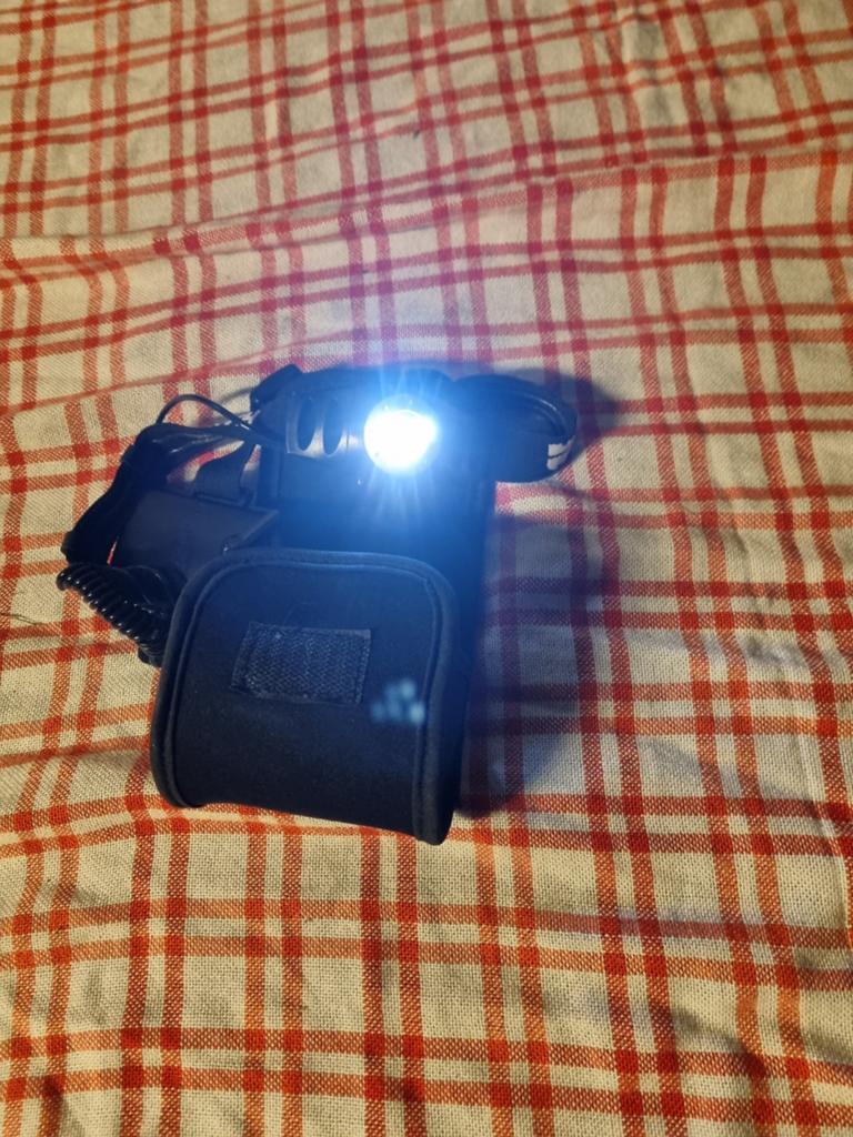 Lampe frontal, Enlèvement