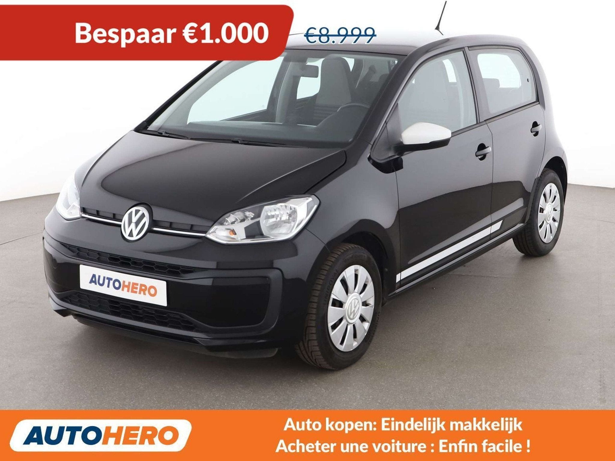 Volkswagen up! 1.0 Move up! BlueMotion Tech (bj 2018), Auto's, Voorwielaandrijving, 4 zetels, Stof, Gebruikt