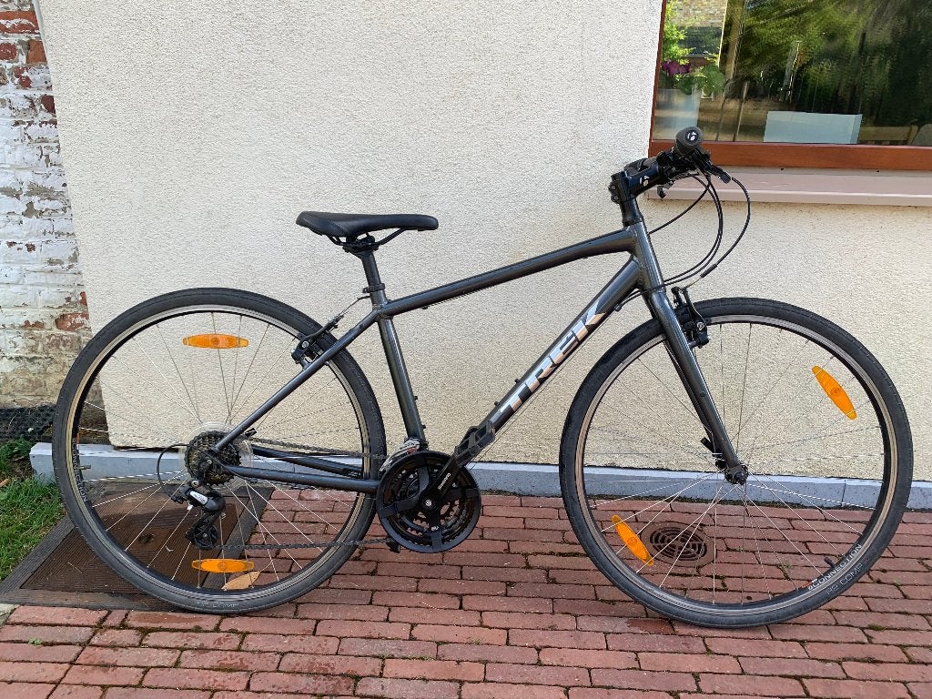 Trek FX1 taille M - en excellent état!, Vélos & Vélomoteurs, Autres marques, Vitesses, Frein sur jante, Enlèvement