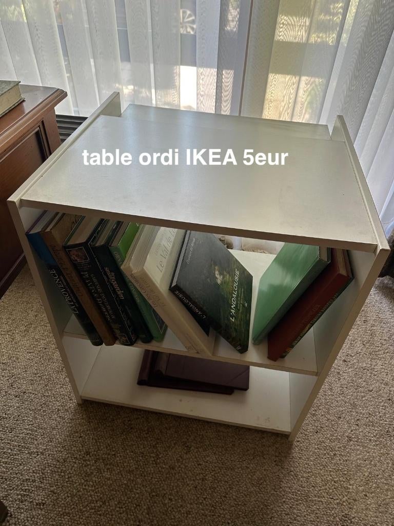 IKEA table ordinateur avec tablette, Enlèvement, Utilisé