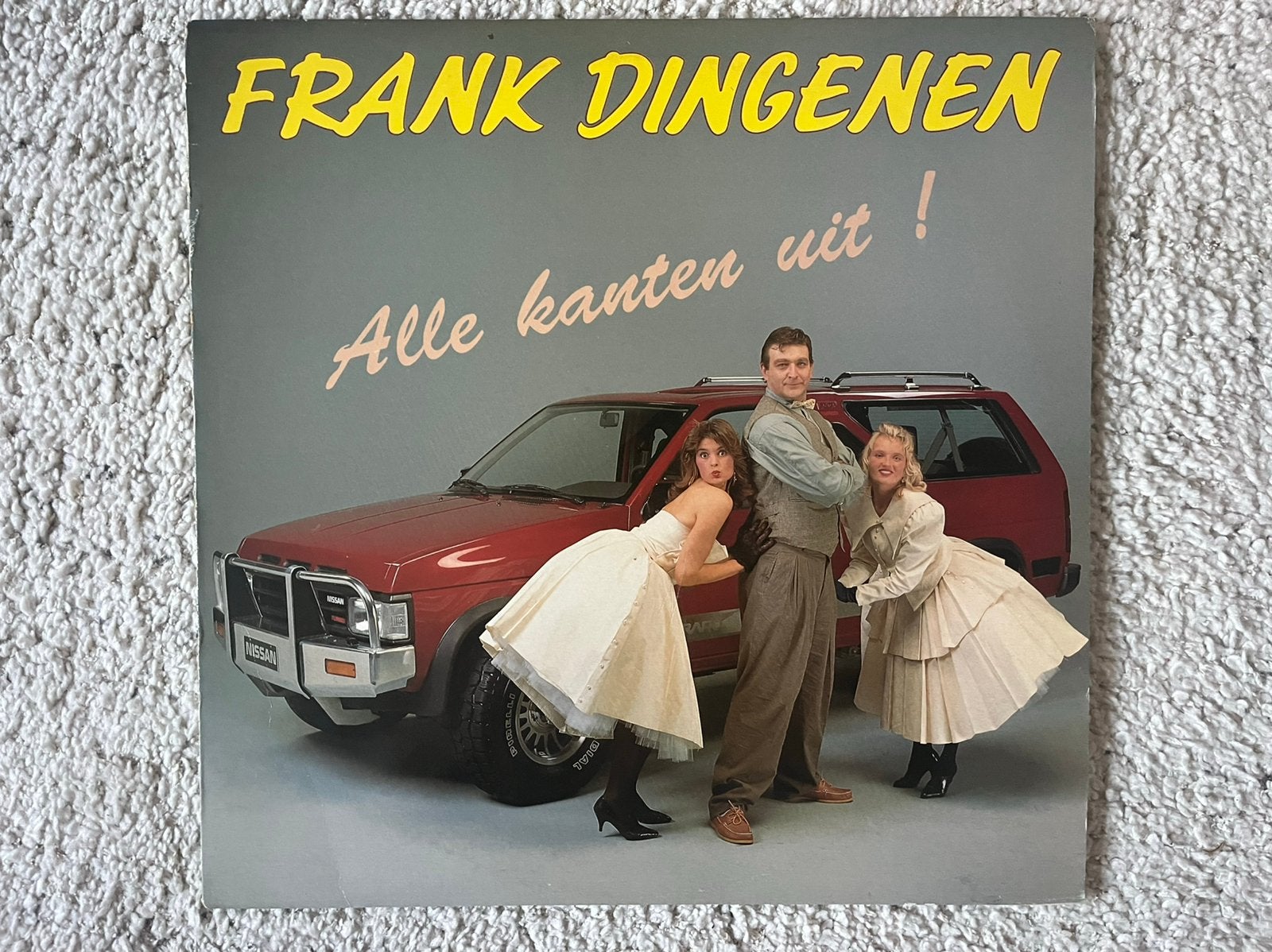 Lp Frank Dingenen, Alle kanten uit, Ophalen of Verzenden, Zo goed als nieuw