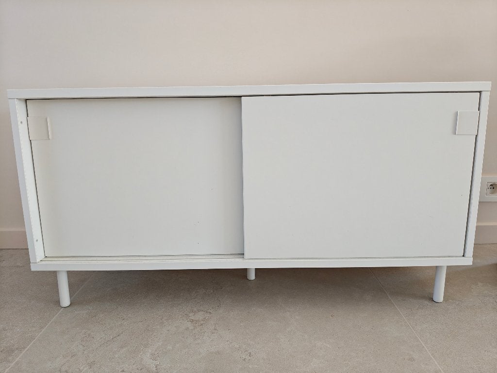 tv-meubel wit ikea, Ophalen, 50 tot 100 cm, Zo goed als nieuw, Minder dan 100 cm