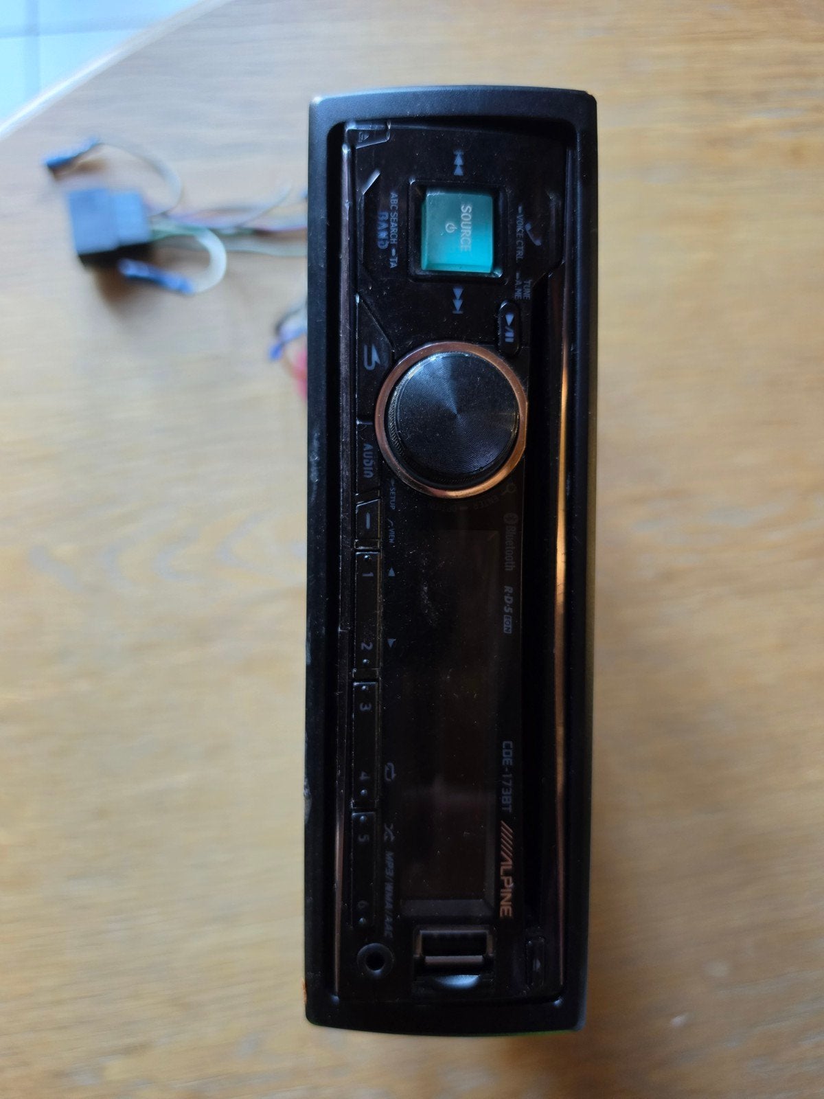 Alpine Auto Radio CDE 173 BT, Auto diversen, Autoradio's, Ophalen, Gebruikt