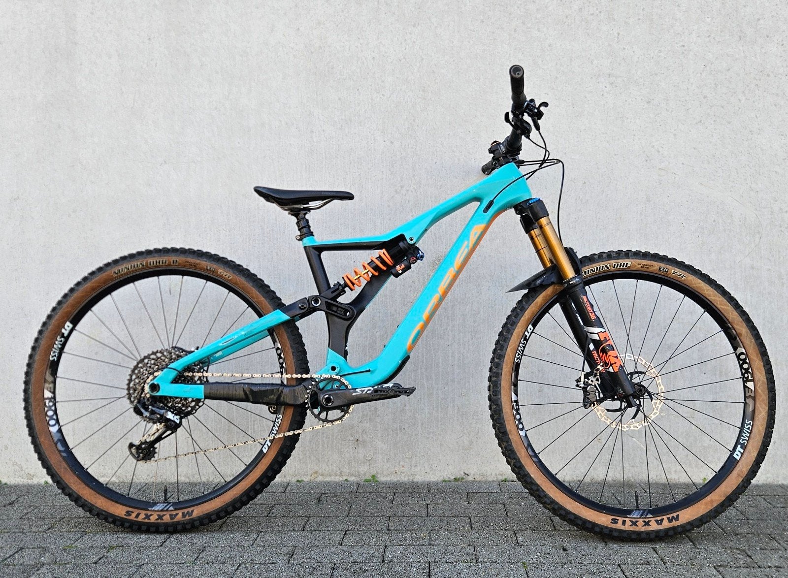 Orbea Rallon Enduro Maat L - Top Afgemonteerd, Autres marques, Enlèvement, Hommes, Frein à disque
