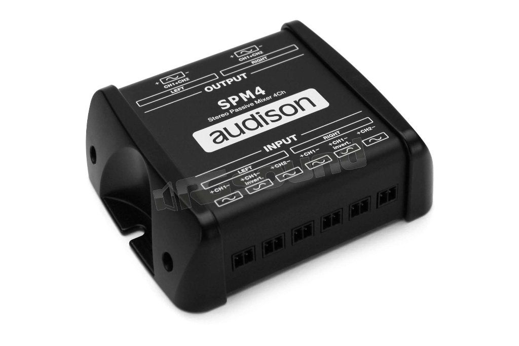 Audison SPM4 Mélangeur stéréo passif, Ophalen, Gebruikt