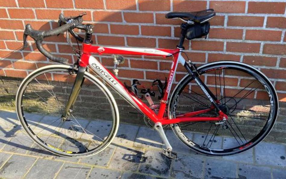Koersfiets/racefiets Ponselli 28 inch, 28 inch, Aluminium, 49 tot 53 cm, Zo goed als nieuw