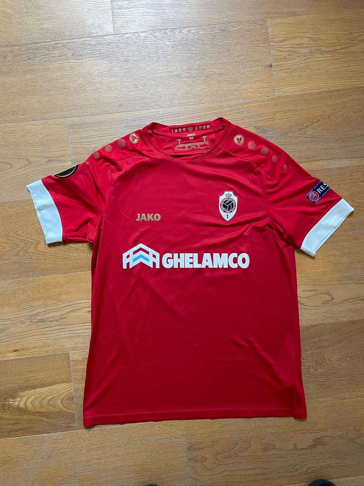 Royal Antwerp FC matchworn shirt Uefa Europa league, Enlèvement, Neuf, Maillot