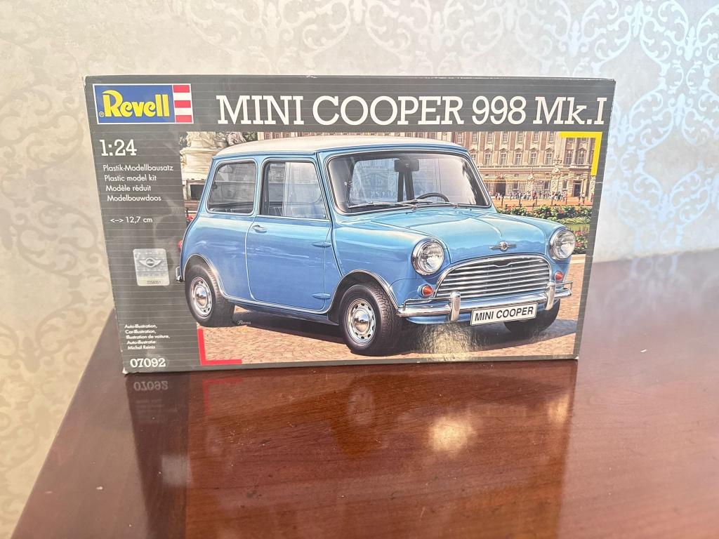 Modelbouw mini-cooper, Hobby en Vrije tijd, Ophalen, Zo goed als nieuw, Auto, Revell