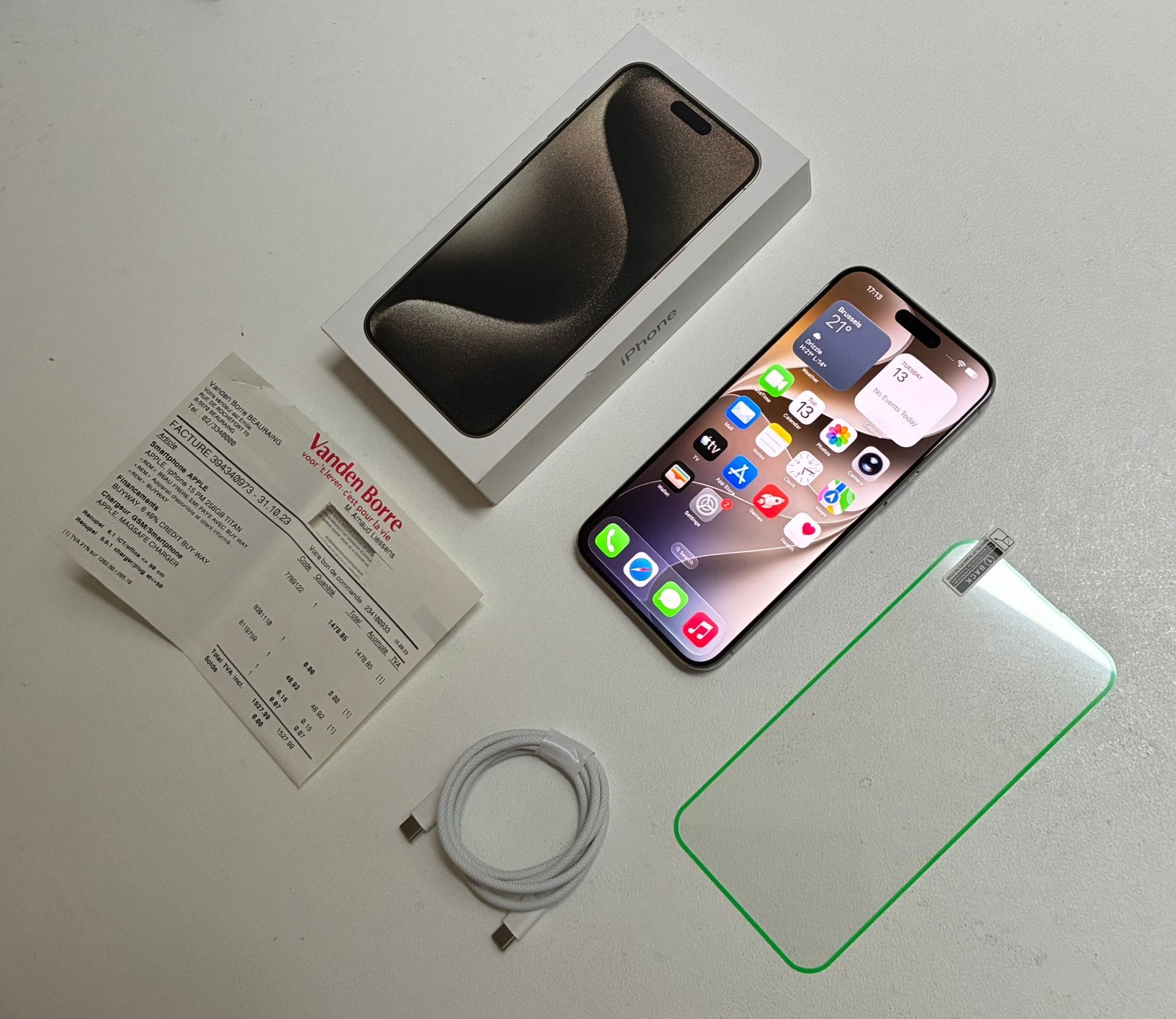 iPhone 15 Pro Max 256Gb, Télécoms, 256 GB, Enlèvement ou Envoi, IPhone 15 Pro Max, Utilisé