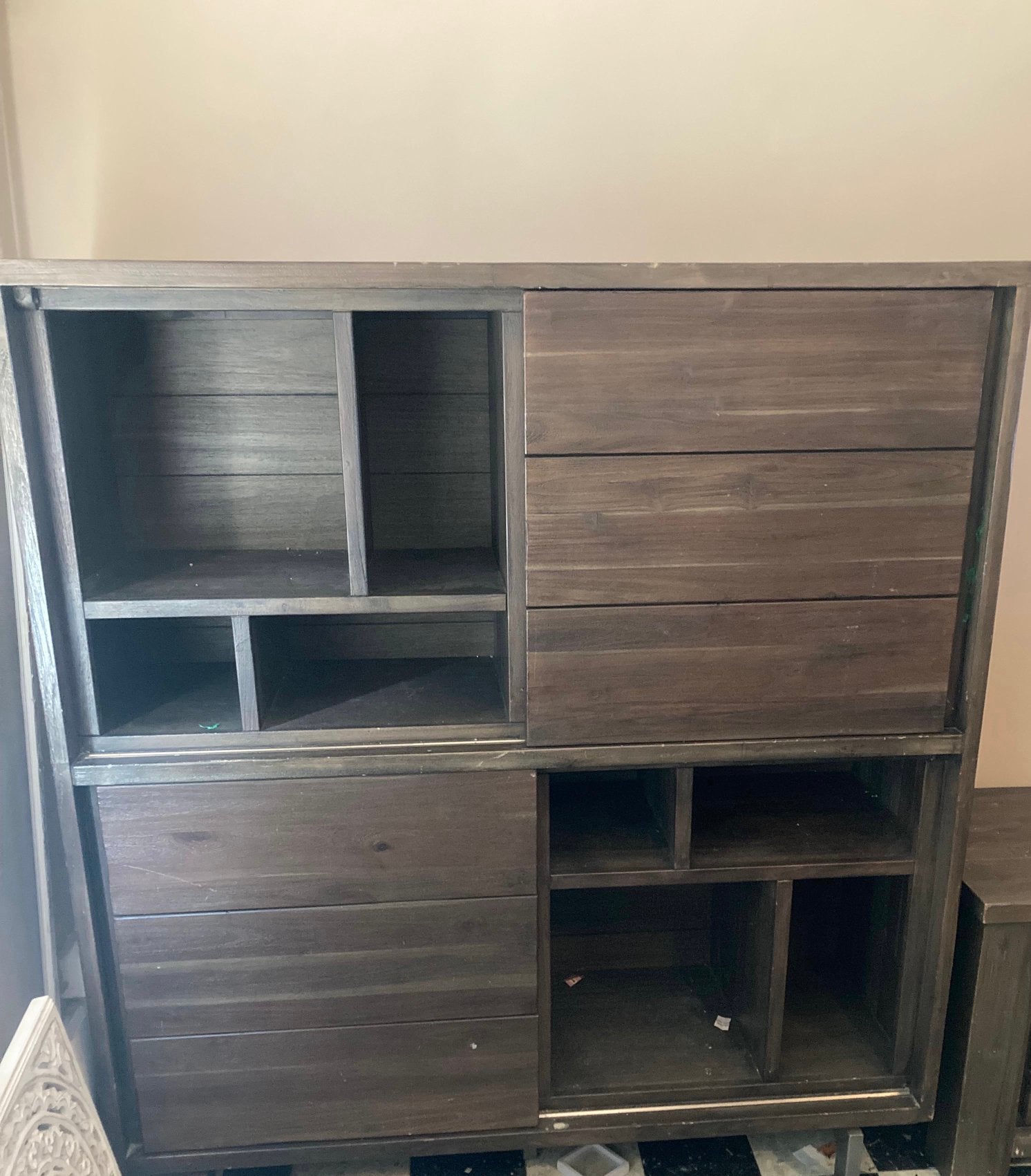 Kast 130x130x45, Ophalen, Gebruikt, 25 tot 50 cm, 100 tot 150 cm
