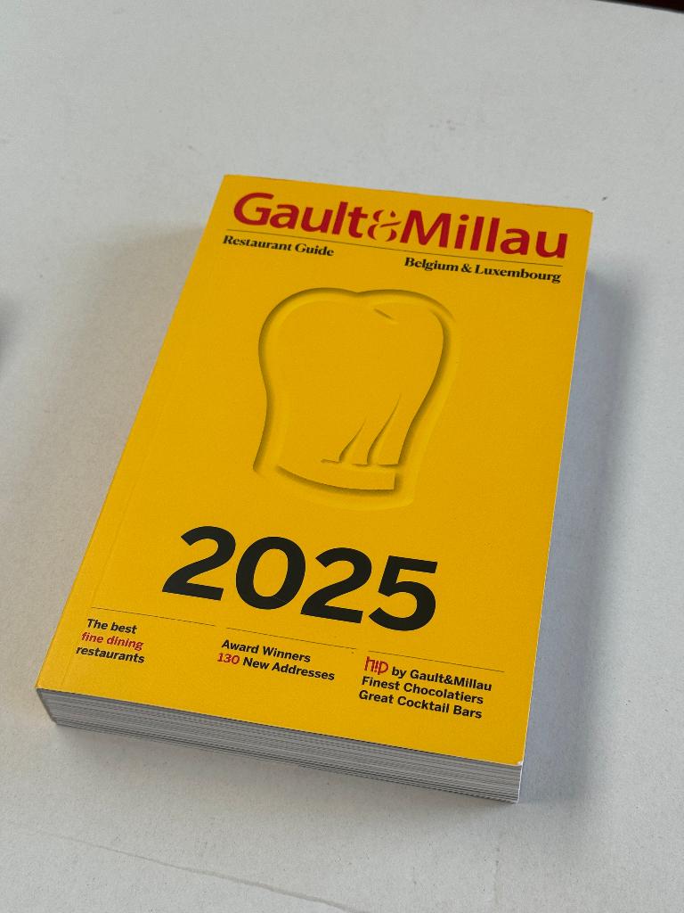 Gault & Millau Belux 2025 – perfecte staat, nieuw, Boeken, Nieuw, Ophalen of Verzenden, Gault & Millau, Overige onderwerpen