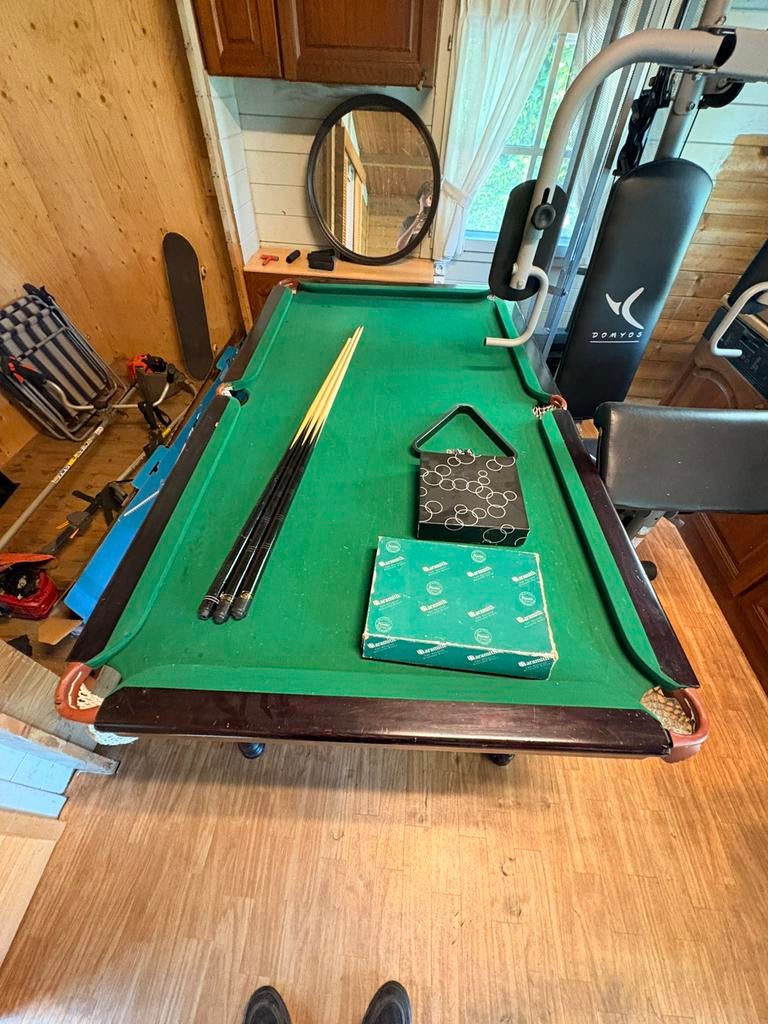 Biljart tafel, Enlèvement, Utilisé, Table de billard