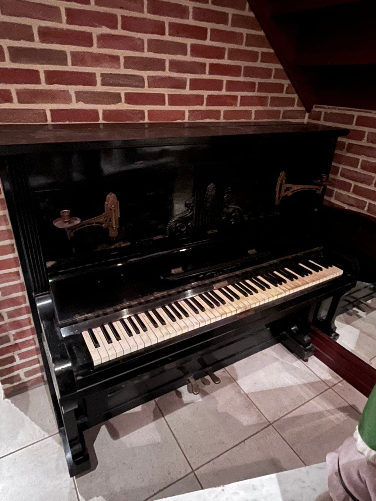 Antieke piano, Enlèvement, Comme neuf, Piano