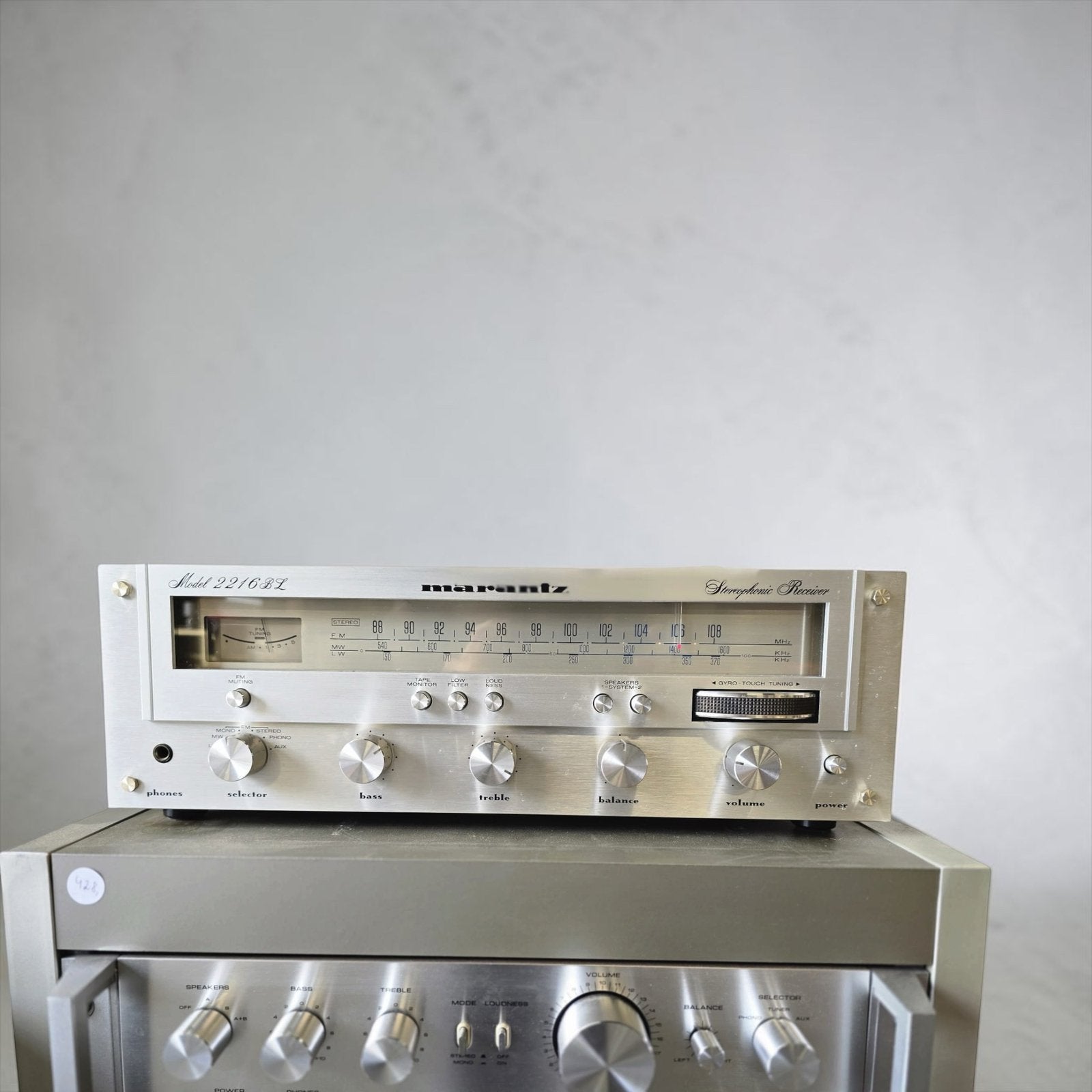Récepteur Vintage Marantz 2216 BL 1978, Envoi, Utilisé
