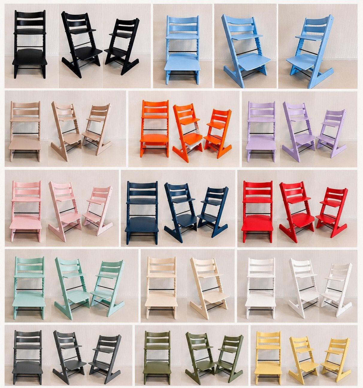 Stokke Tripp Trapp remis à neuf — Durable, sûr et unique !, Enlèvement ou Envoi, Comme neuf, Chaise évolutive, Coulissant