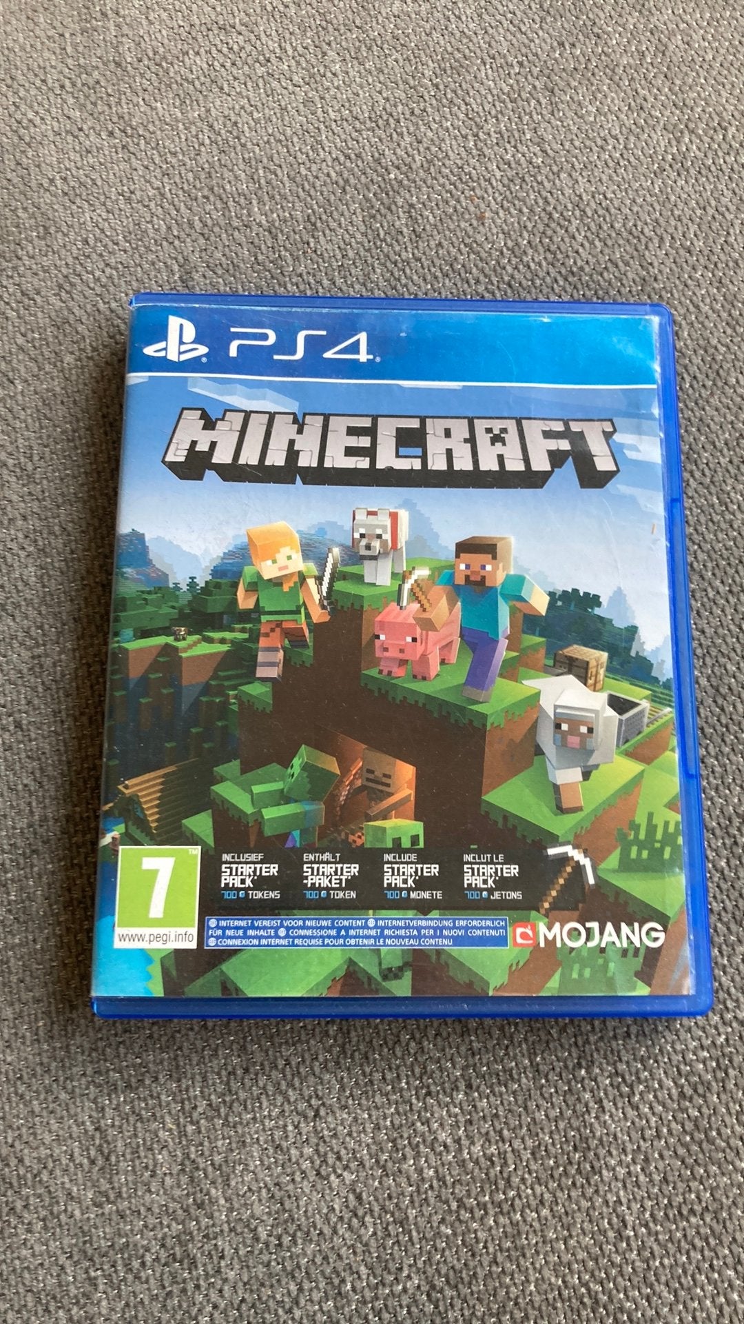 Minecraft ps4, Games en Spelcomputers, Ophalen of Verzenden, Zo goed als nieuw