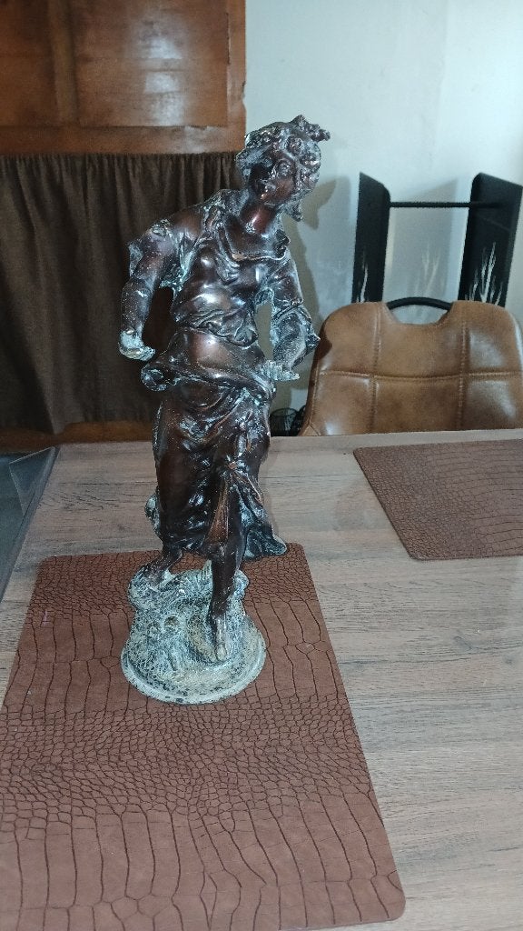 Bronzen beeld, Ophalen, Brons