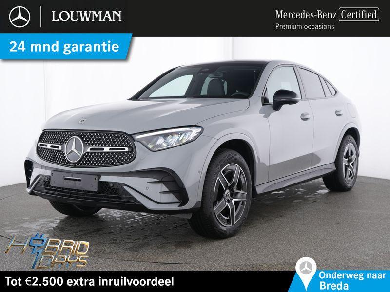 Mercedes-Benz GLC 300 Coupé e 4MATIC AMG Plug-In Hybride | A, Auto's, Mercedes-Benz, Automaat, Zwart, GLC, Zilver of Grijs