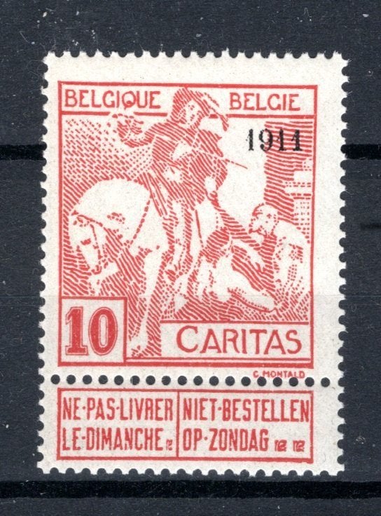 98 MNH** 1991 - Caritas avec tirage de 1911, Envoi, Non oblitéré, Neuf