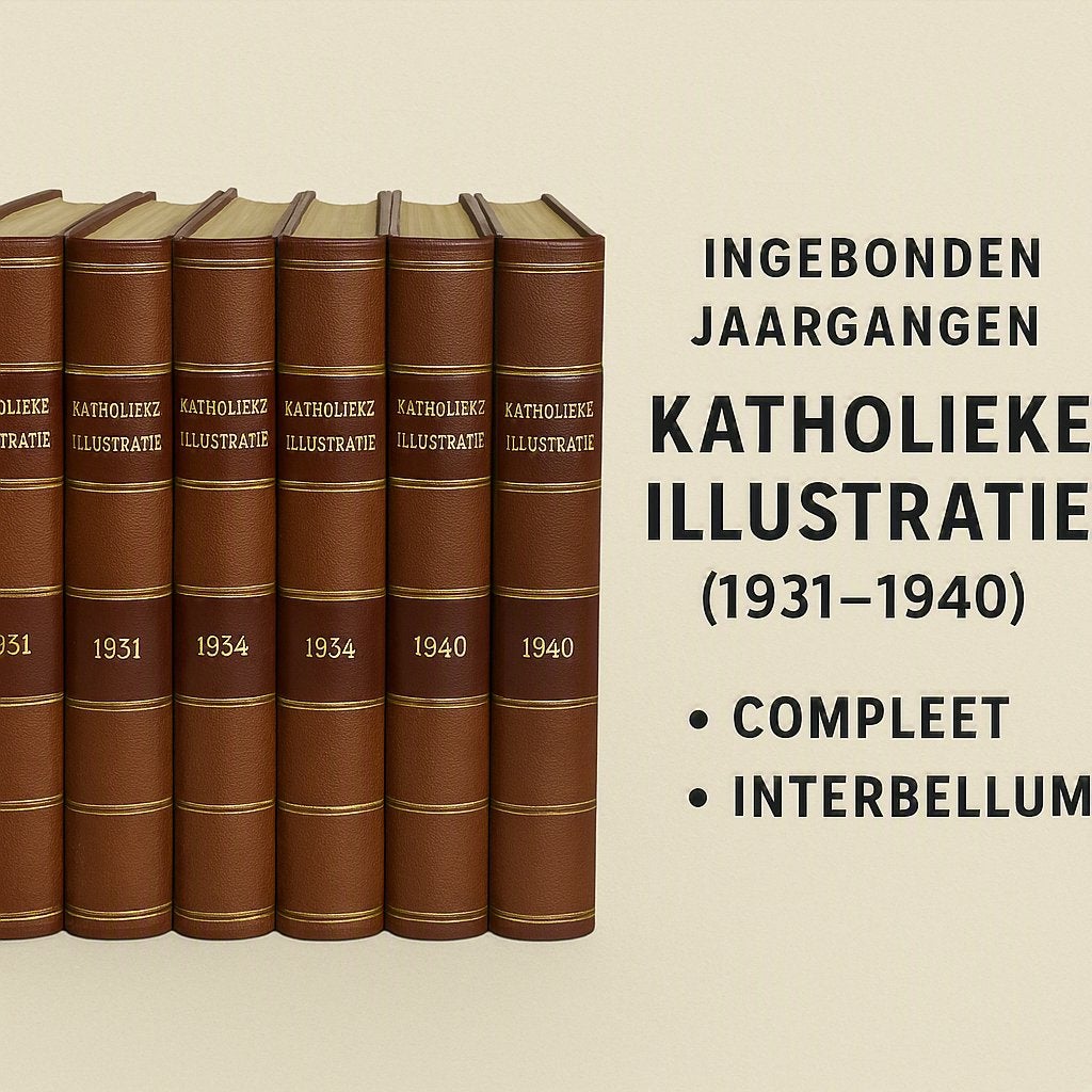 Ingebonden jaargangen Katholieke Illustratie (1931–1940), Boeken, Ophalen, Zo goed als nieuw, Overige typen
