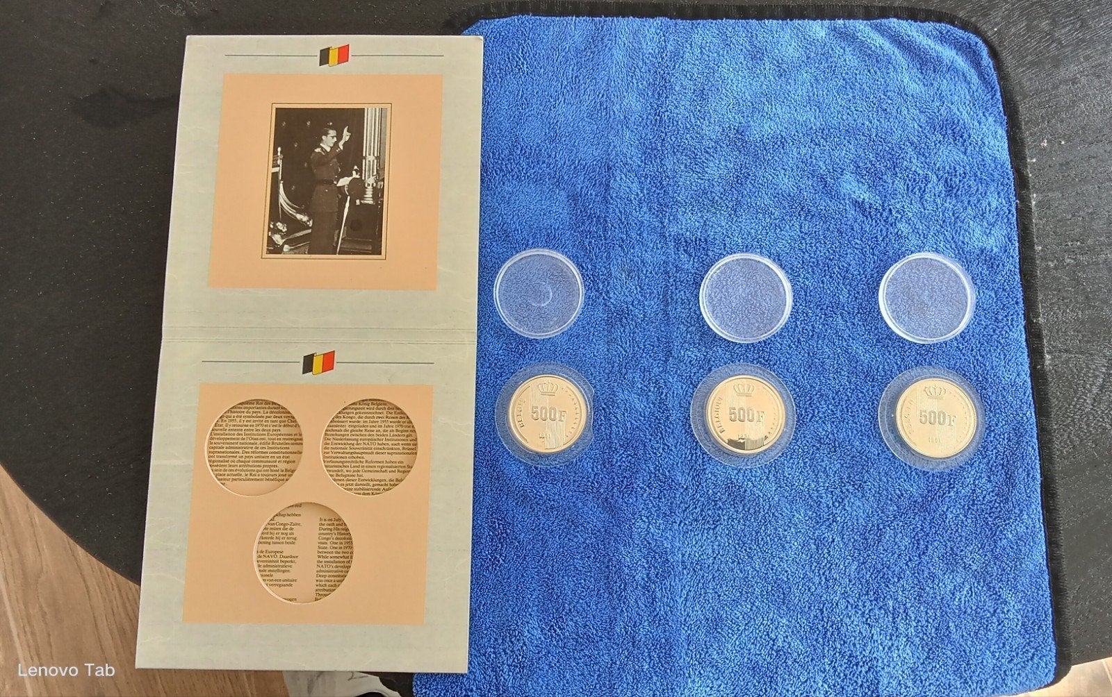 Monnaies belges de 500F, Enlèvement ou Envoi, Belgique, Série, Argent