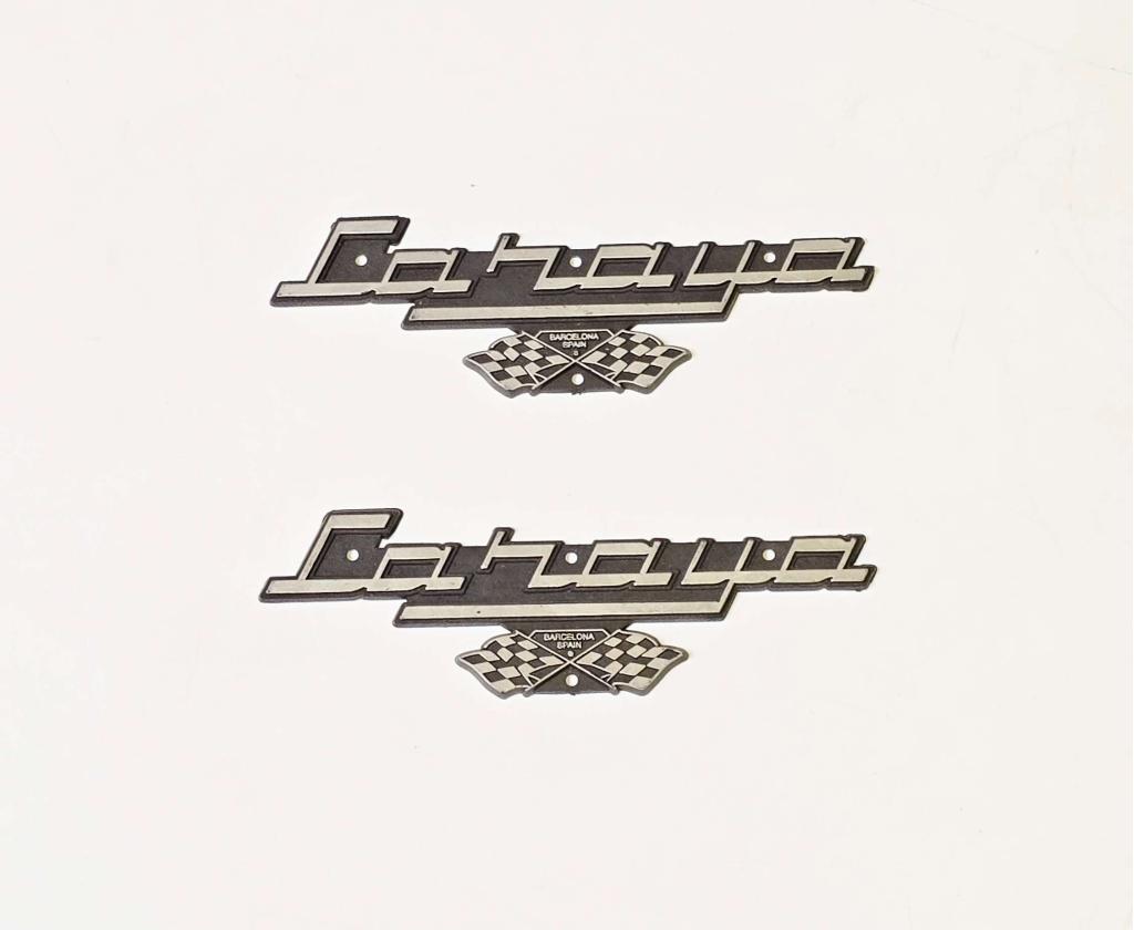 Glastron La Raya emblemen set (1976-1988), Watersport en Boten, Overige typen, Niet ingevuld, Zo goed als nieuw, Niet ingevuld