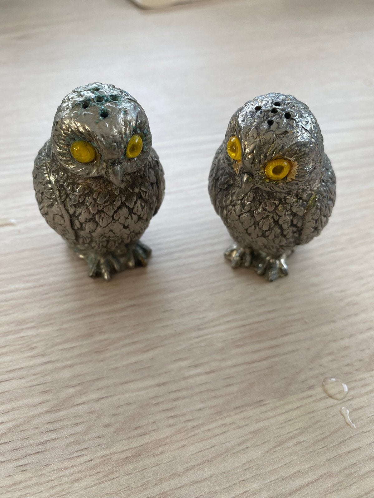 Peper en zout vat antiek zilver, Ophalen, Zo goed als nieuw, Zilver