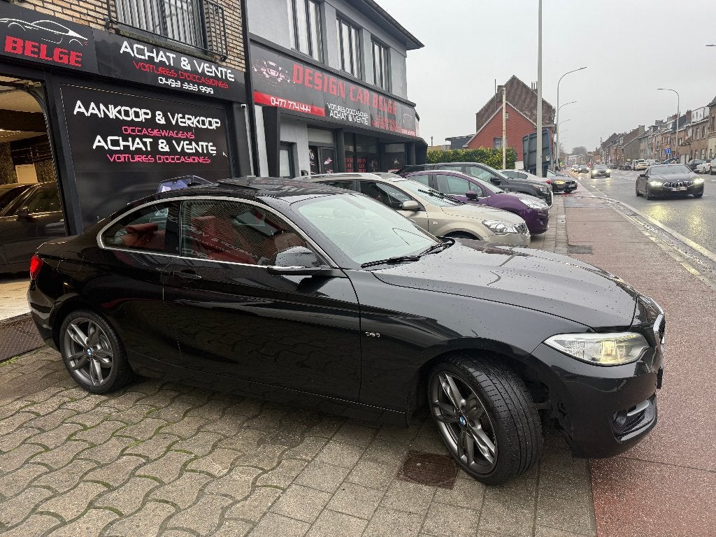 Bmw 220I Essence Coupe 184Pk 45000km Sport Line Carplay Gps, Cuir, Euro 6, Entreprise, Carnet d'entretien