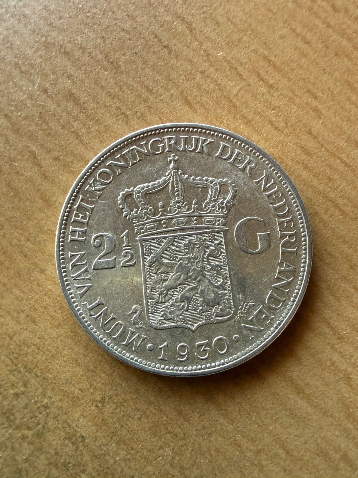 Rijksdaalder 1930, Postzegels en Munten, Zilver, Koningin Wilhelmina, Losse munt, Overige waardes