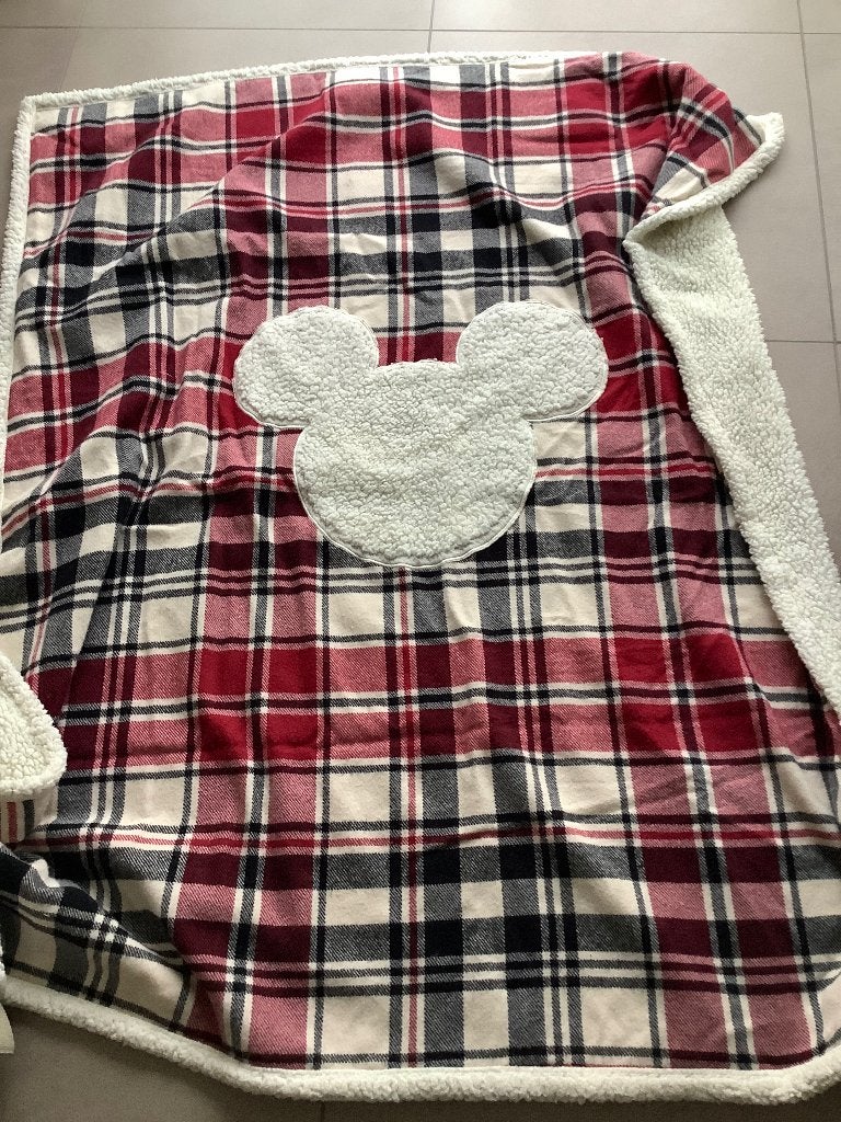 Disney, Mickey Mouse, grote plaid ,geruit, Enlèvement ou Envoi, Plaid
