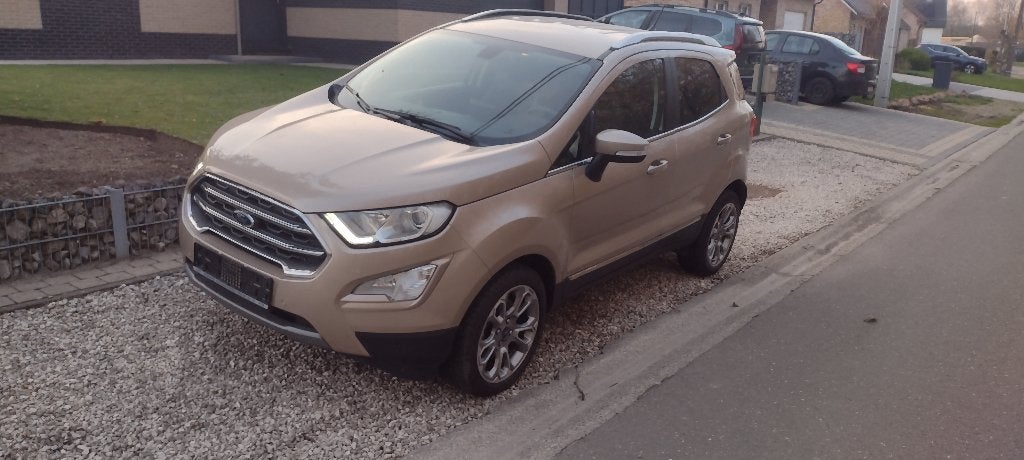 ford ecosport titanium 2019, 27d km, 101PK,  nieuwstt 11500€, Cuir, Achat, Euro 6, Ecosport