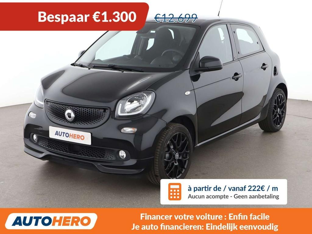 Smart Forfour 1.0 Basis passion (automatique), Autos, Smart, 1005 kg, Achat, Noir, 5 portes