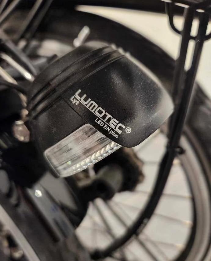 Brompton H6R black Lacquer 6-versnellingen naafdynamo vol, Ophalen, Brompton, Velgrem, 14 tot 16 inch