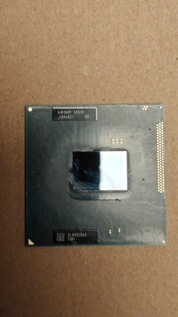 Intel Core i3-2310M SR04R laptop CPU 2.1Ghz 2 cores gen 2, Computers en Software, Gebruikt, 2-core, Intel Core i3, LGA 1155