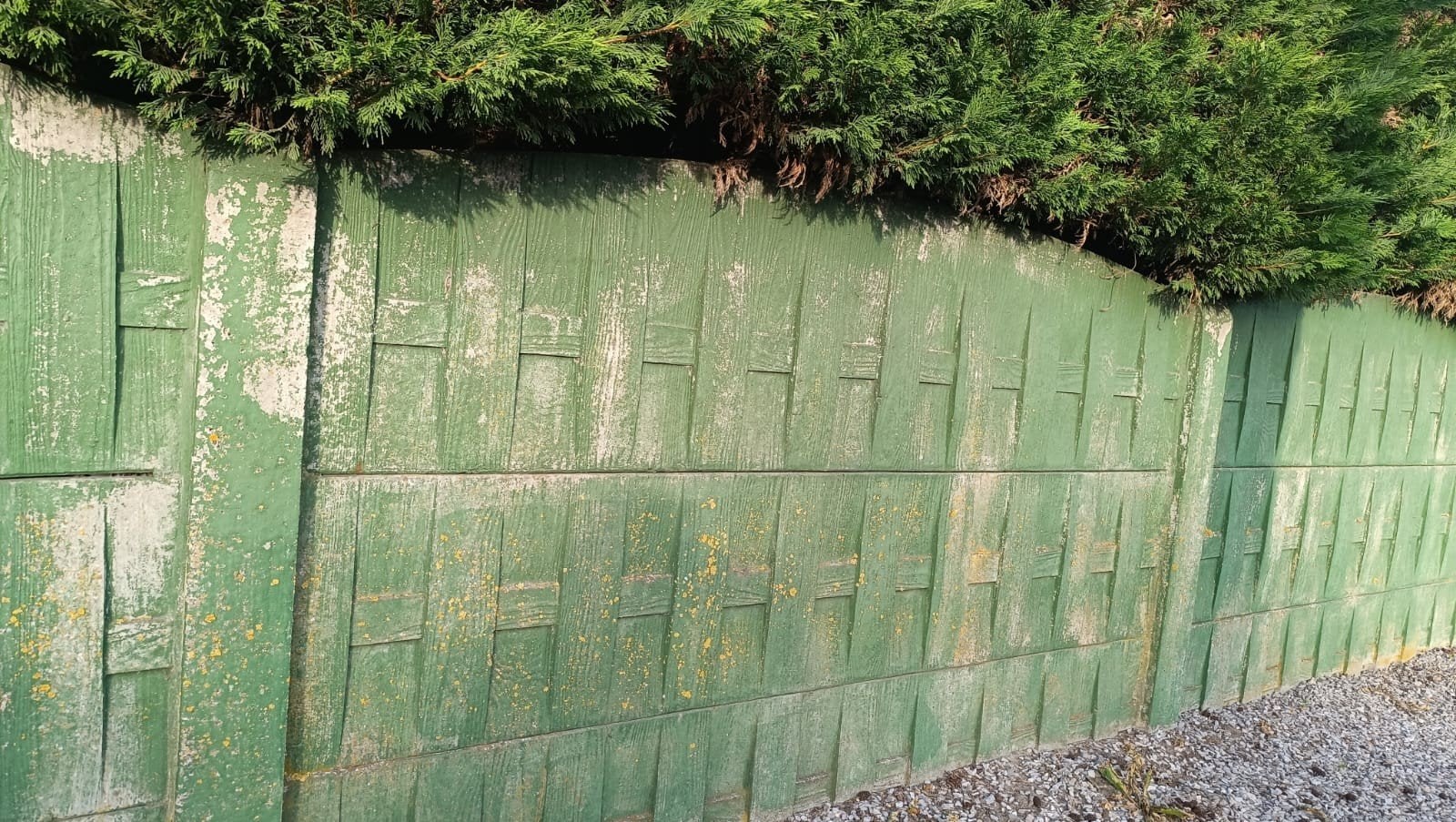 Beton platen, schutting, Ophalen, Gebruikt, 6 meter of meer, 1 tot 2 meter