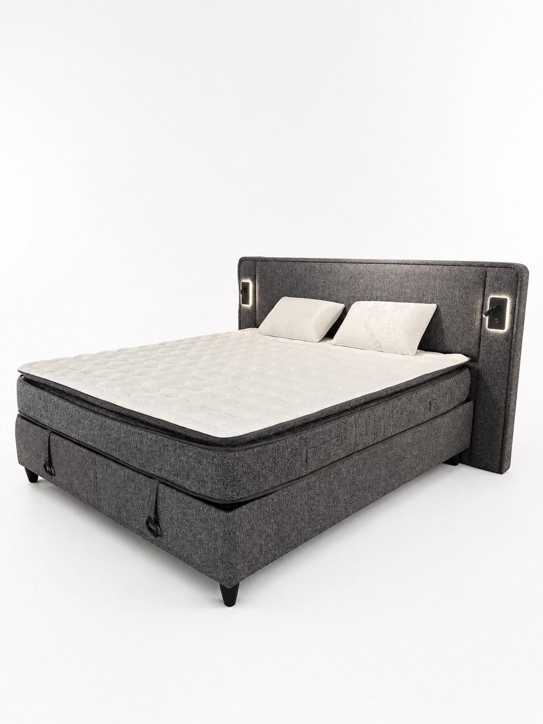 Fabrieksuitverkoop boxsprings 90/120/140/160/180x200 Nieuw, Ophalen, Wit, 200 cm, 160 cm