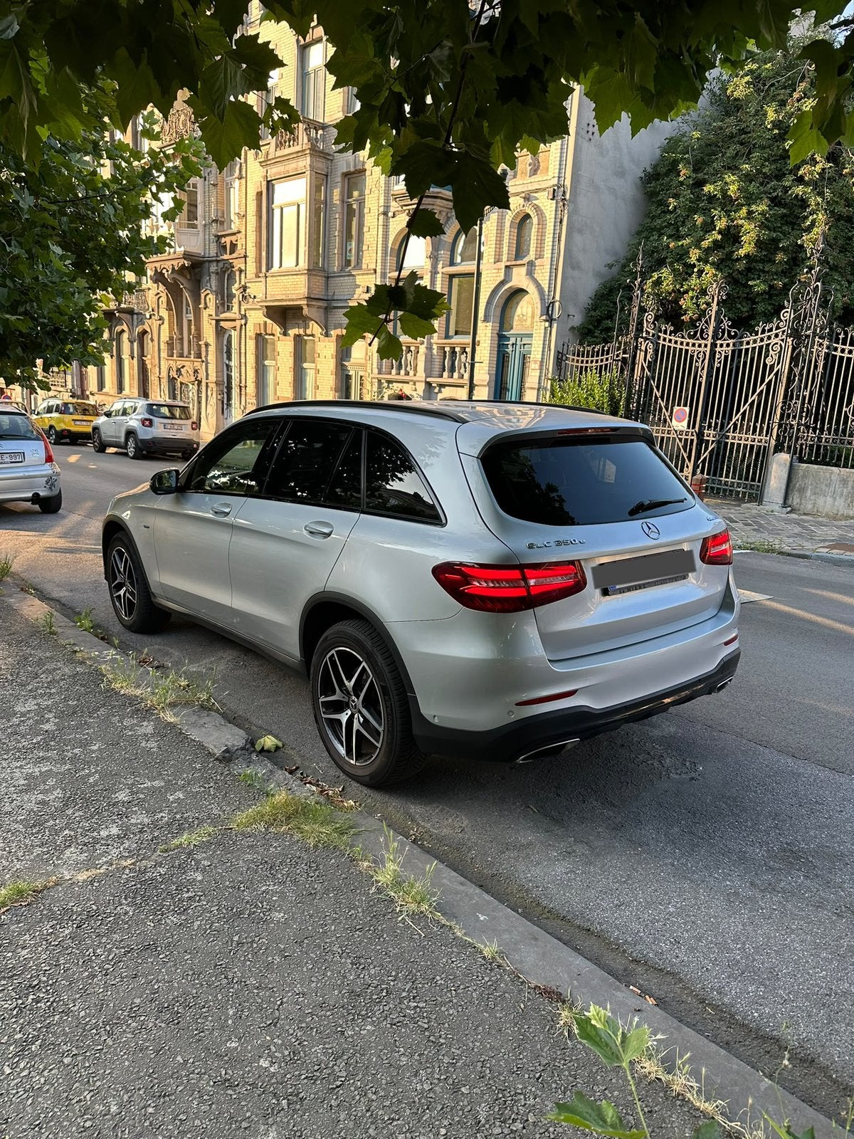 MERCEDES GLC 350 E, Auto's, Automaat, Zwart, GLC, SUV of Terreinwagen