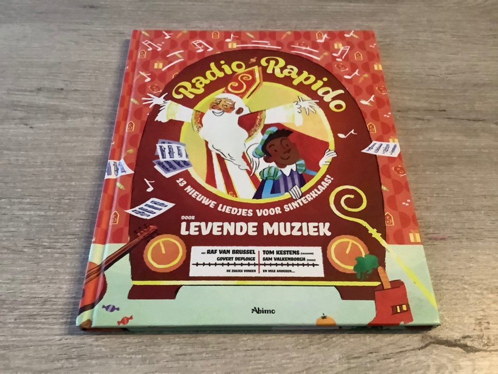 Recueil de chansons de Radio Rapido Sinterklaas (2013), Livres, Onbekend, Garçon ou Fille, Enlèvement ou Envoi, Comme neuf