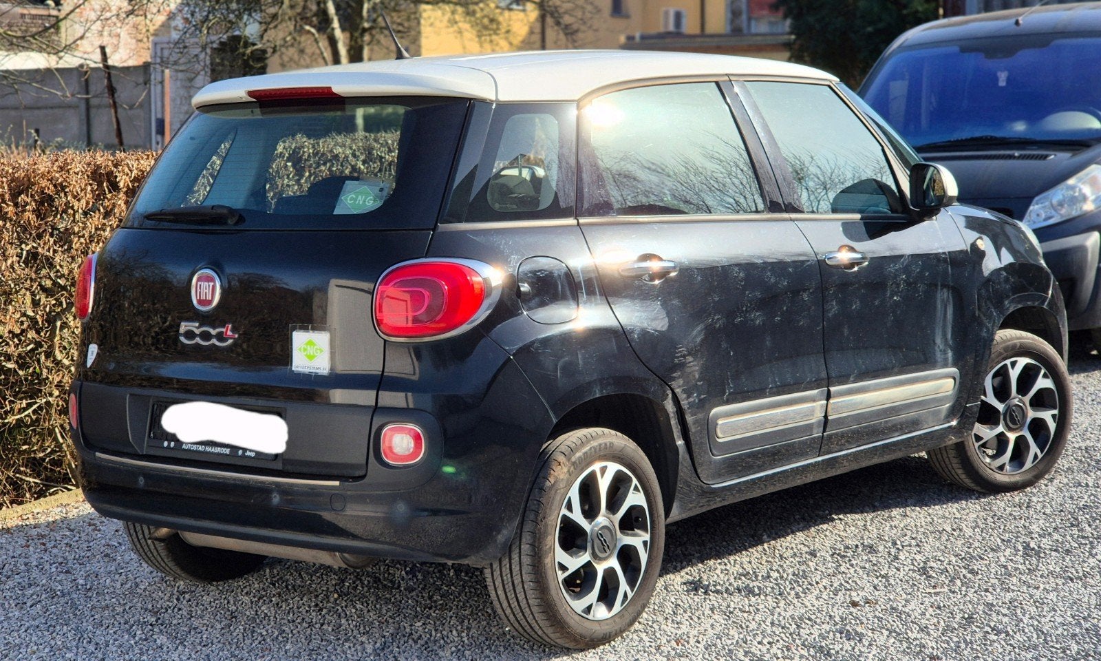 fiat 500L CNG BENZ 1prop clima 2017.180mkm 3300€, Autos, Cuir, Euro 6, Boîte manuelle, 5 portes