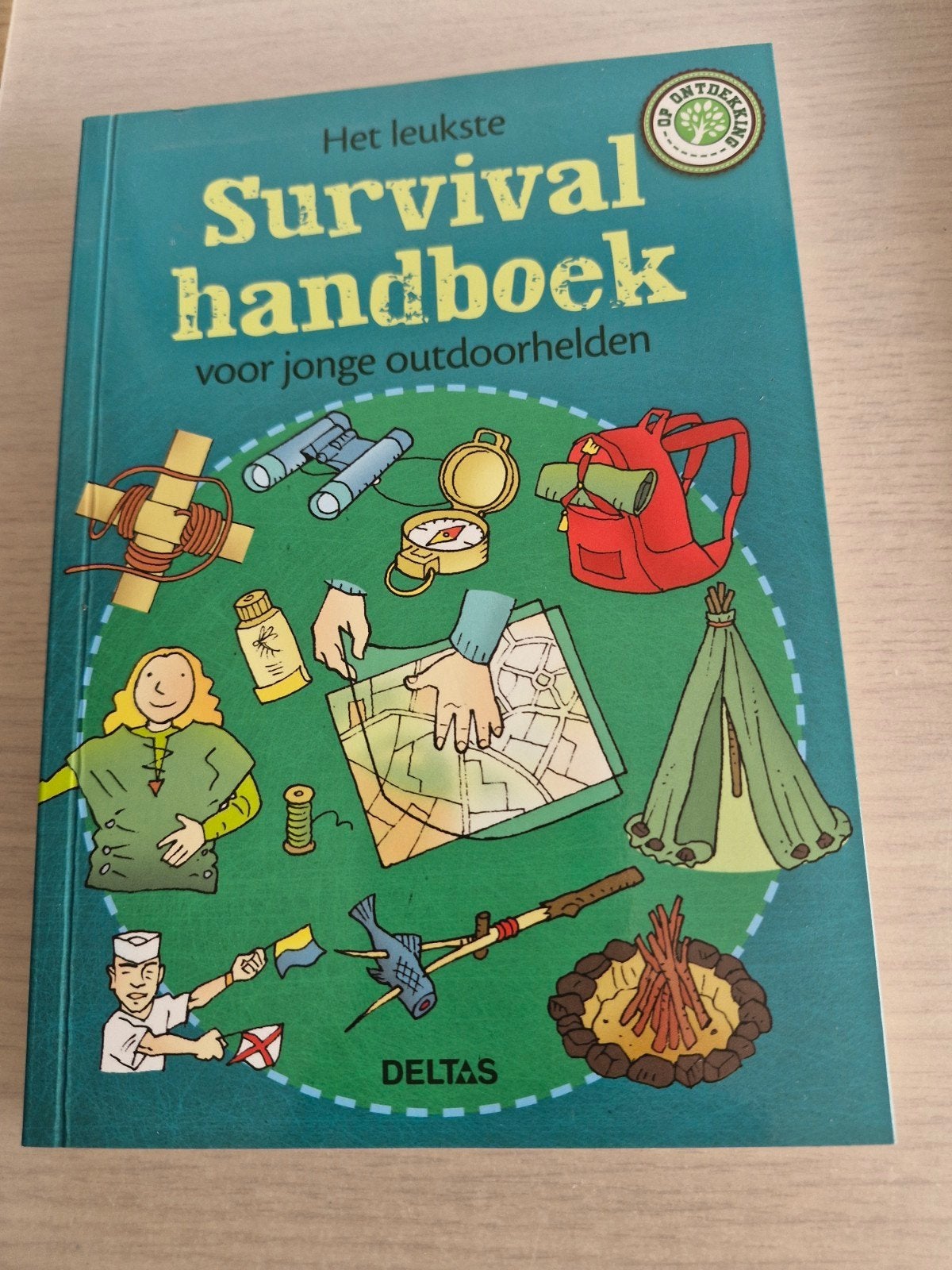 Het leukste survivalhandboek voor jonge outdoorhelden, Ophalen, Nieuw, Son Tyberg