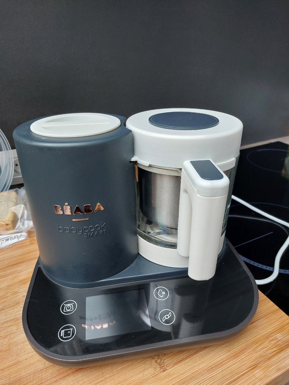 Beaba Babycook Smart + Philips Avent bewaarpotjes, Enfants & Bébés, Enlèvement, Comme neuf, Préparateur de repas pour bébé, Autres marques