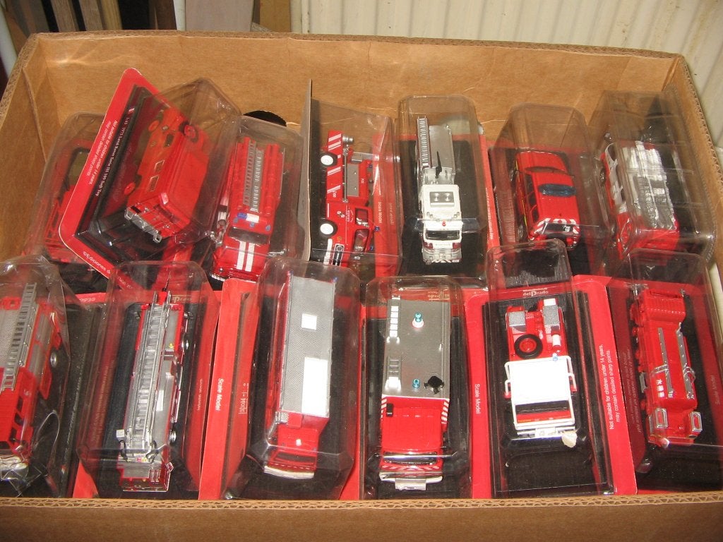lot van 15 brandweerwagens op 1/43, Enlèvement, Neuf, Voiture, Autres marques