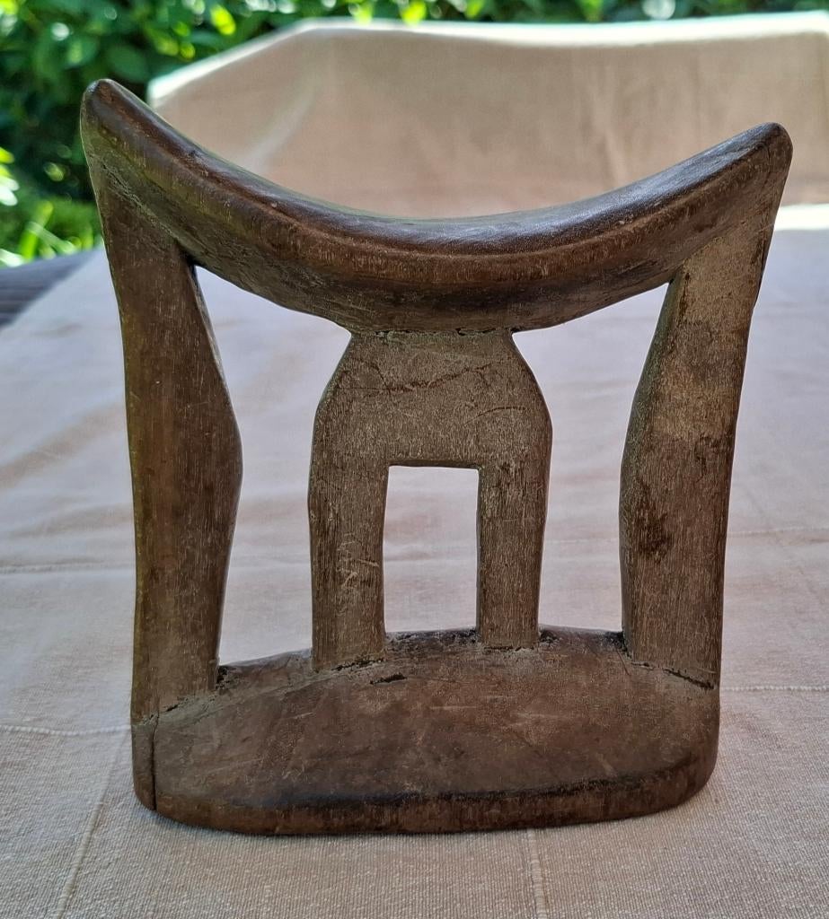 Ethiopische OROMO hoofdsteun, Antiek en Kunst, Verzenden