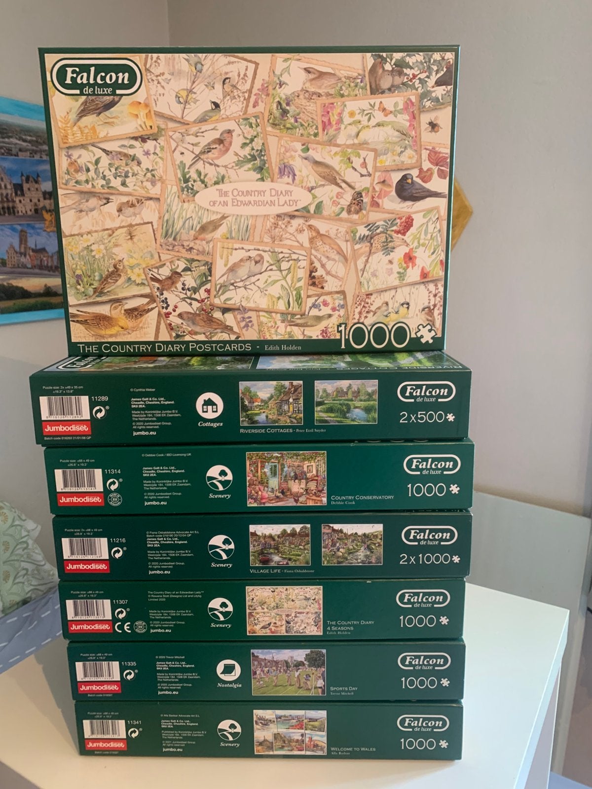 Puzzel Falcon, Hobby en Vrije tijd, Ophalen, Zo goed als nieuw
