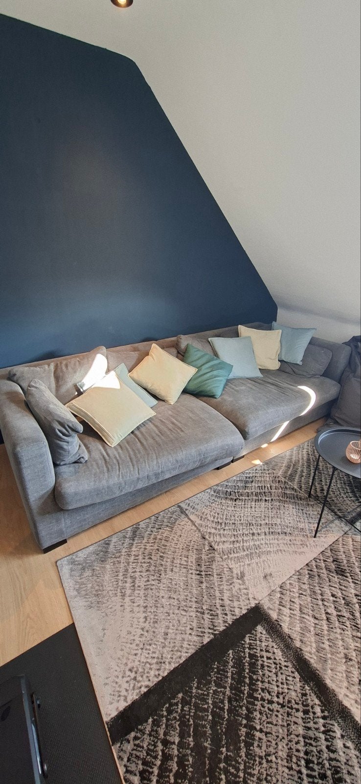 3-zit zetelbank te koop, Huis en Inrichting, Ophalen, 250 tot 300 cm, Gebruikt, 100 tot 125 cm